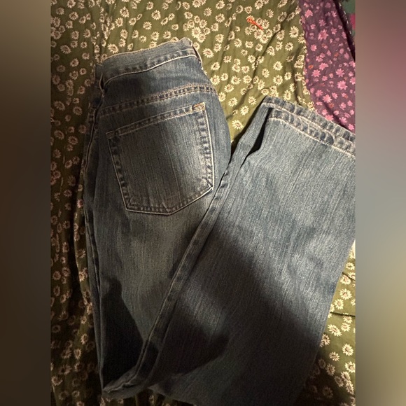 SOLD ON DEPOP - y2k 2000s vintage eddie bauer jeans ! size petite - Picture 2 of 4